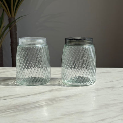 Multi-Purpose Glass Storage Jar