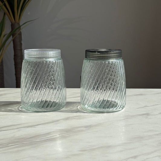 Multi-Purpose Glass Storage Jar