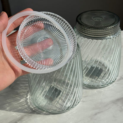Multi-Purpose Glass Storage Jar