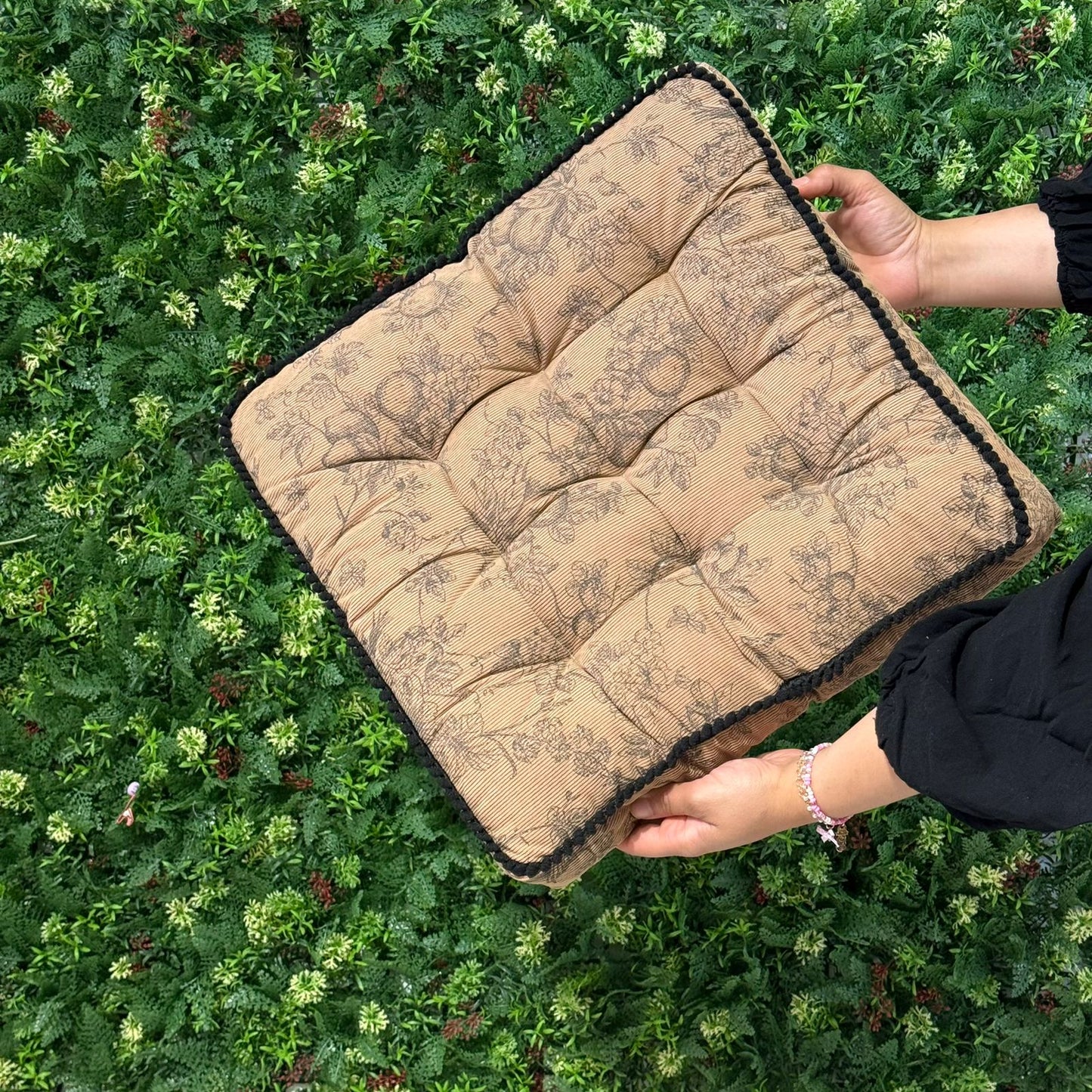 Modern Soft Corduroy Chair Cushion