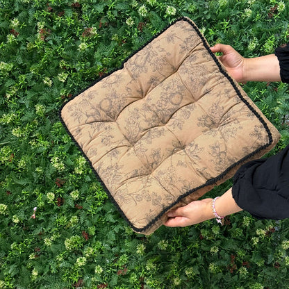 Modern Soft Corduroy Chair Cushion