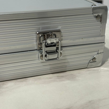 Professional BBQ Grill Tool Set with Aluminum Storage Case