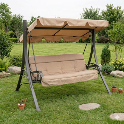 Outdoor Garden Swing Chair with Canopy