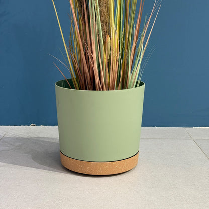 Plastic Plant Pot with Saucer Tray