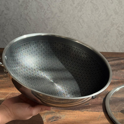 Premium Honeycomb Tri-Ply Stainless Steel Cookware Collection
