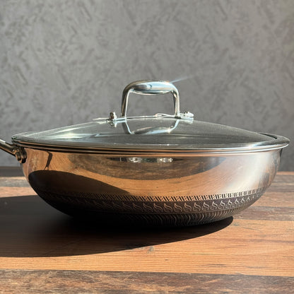 Premium Honeycomb Tri-Ply Stainless Steel Cookware Collection