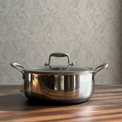 Premium Honeycomb Tri-Ply Stainless Steel Cookware Collection