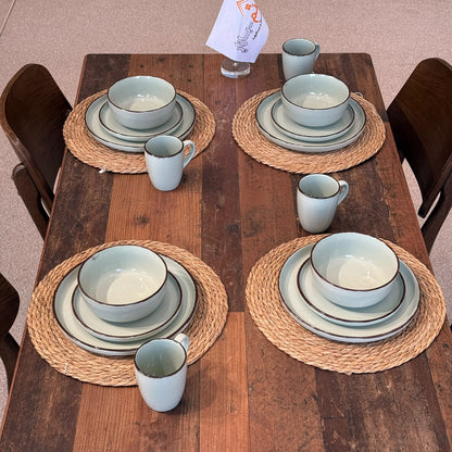 Modern Vintage Dinnerware Set - 16 PCS