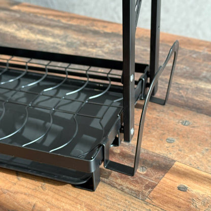2-Tier Multifunctional Kitchen Dish Drying Rack