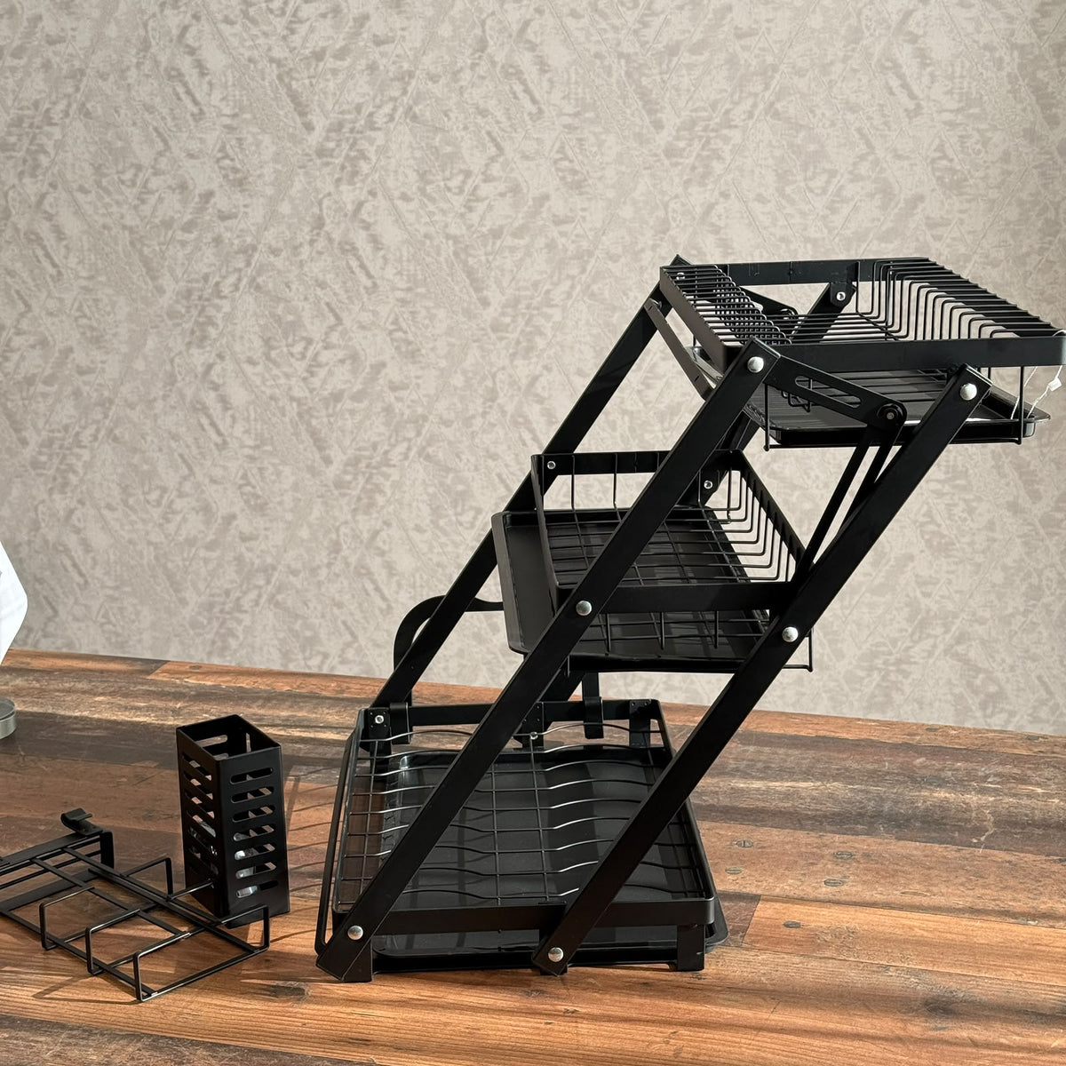 3-Tier Multifunctional Kitchen Dish Drying Rack