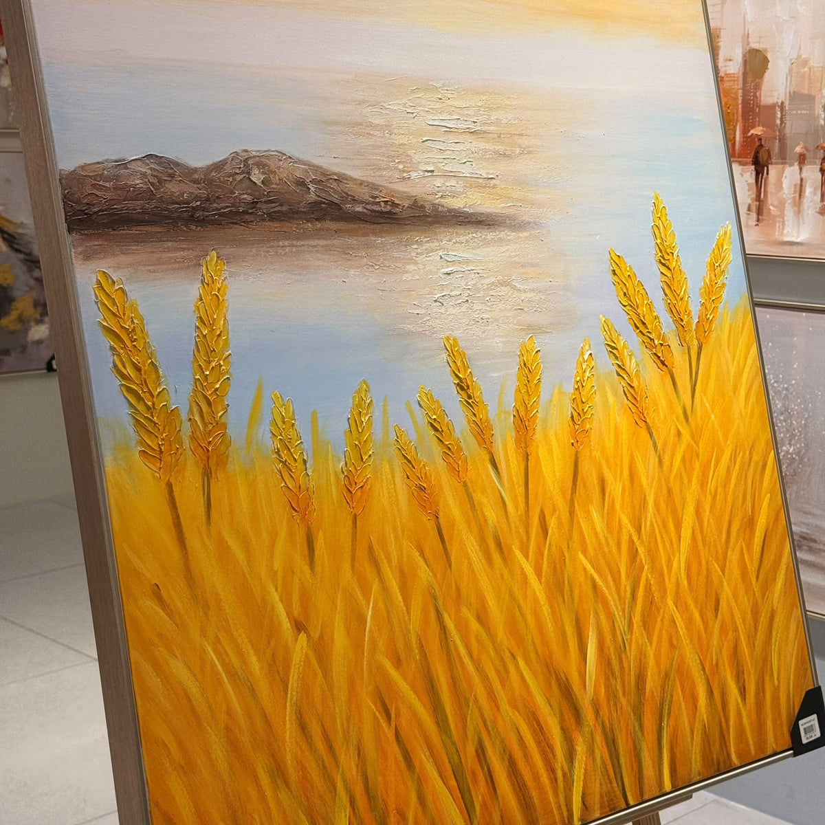 Golden Harvest Framed Canvas Art - 150x100