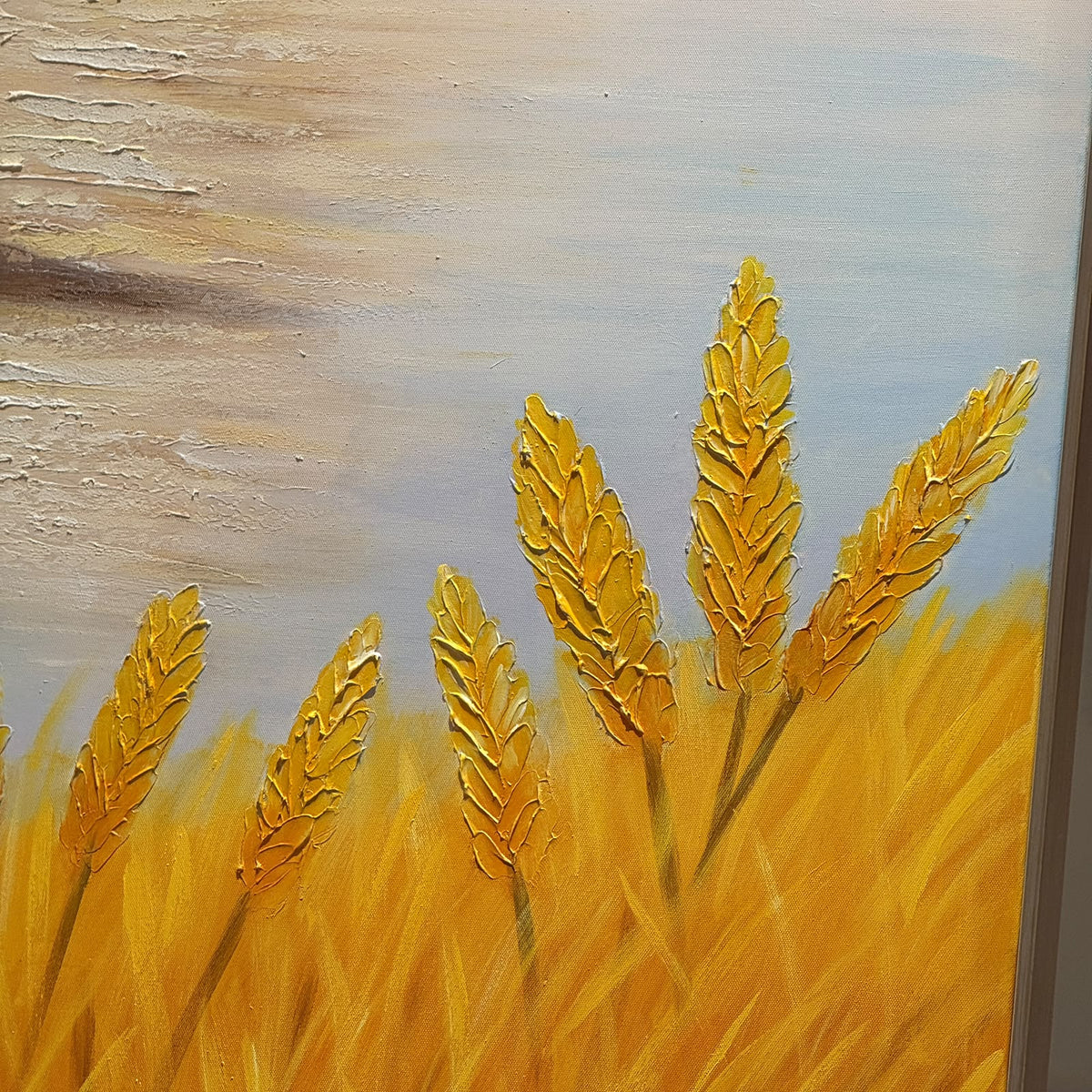 Golden Harvest Framed Canvas Art - 150x100