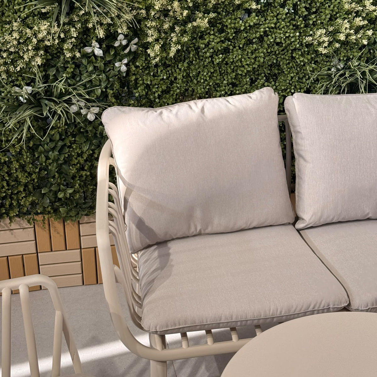 Durable Modern Garden Seating Set - Beige
