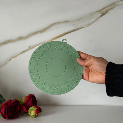 Heat-Resistant Silicone Trivet Mat
