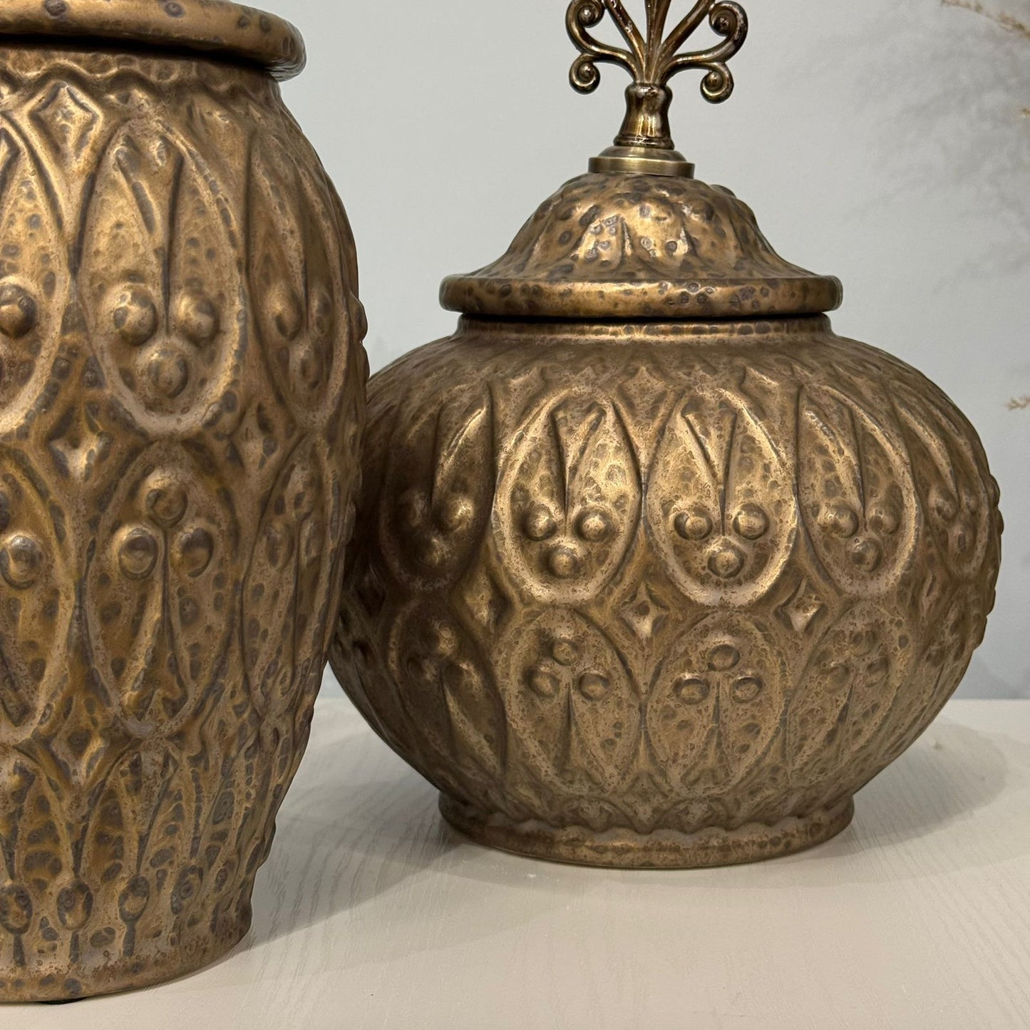 الجرار زهرية الزخرفية خمر