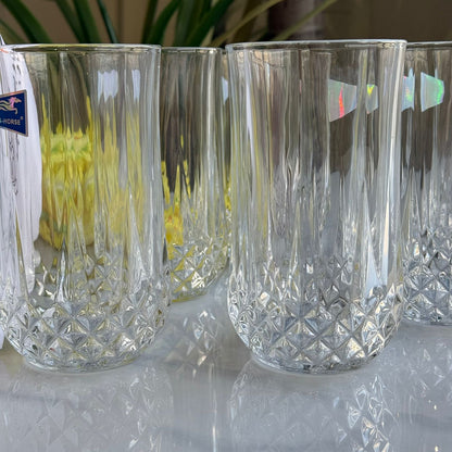 سێت پەرداخی مۆدێرنی شووشە - ٦ پارچە 