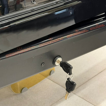 Hard Shell Car Roof Cargo Box – Gloss Black