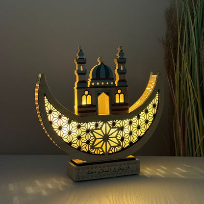 Crescent & Mosque Tabletop Decoration