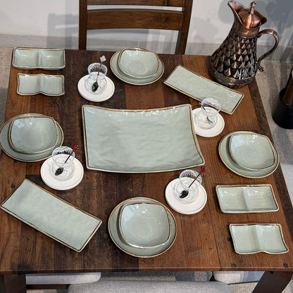 15PCS- Elegant Breakfast Serving Set