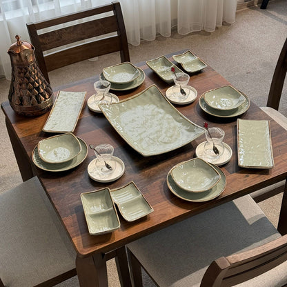 15PCS- Elegant Breakfast Serving Set
