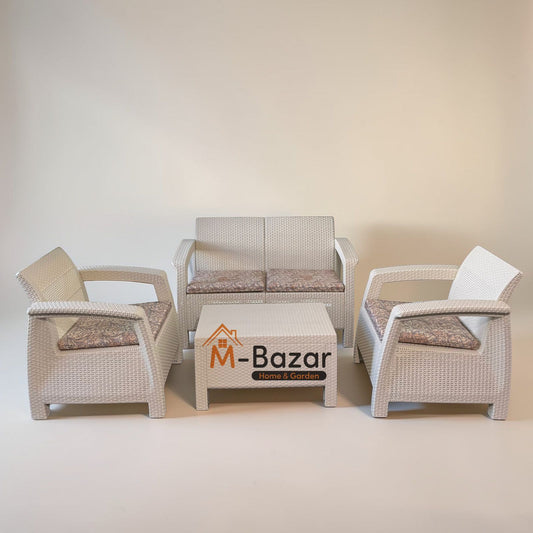 مجموعة جلوس الحديقة الحديثة