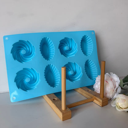 Colorful Silicone Mini Cake & Chocolate Molds (Multi-Shapes)
