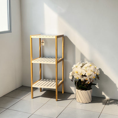 Modern Bamboo Multi-Tier Organizer Shelf – Stylish Storage Rack