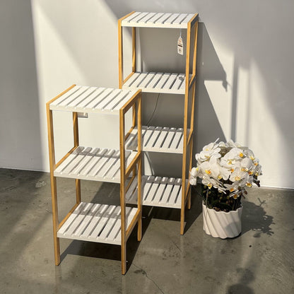 Modern Bamboo Multi-Tier Organizer Shelf – Stylish Storage Rack