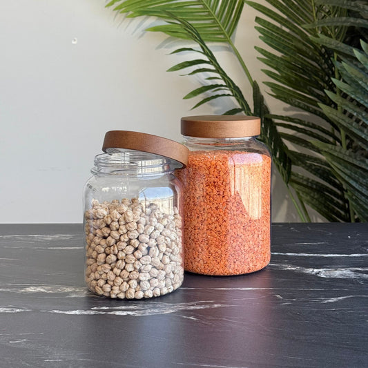 Multi-Purpose Food Storage Jars