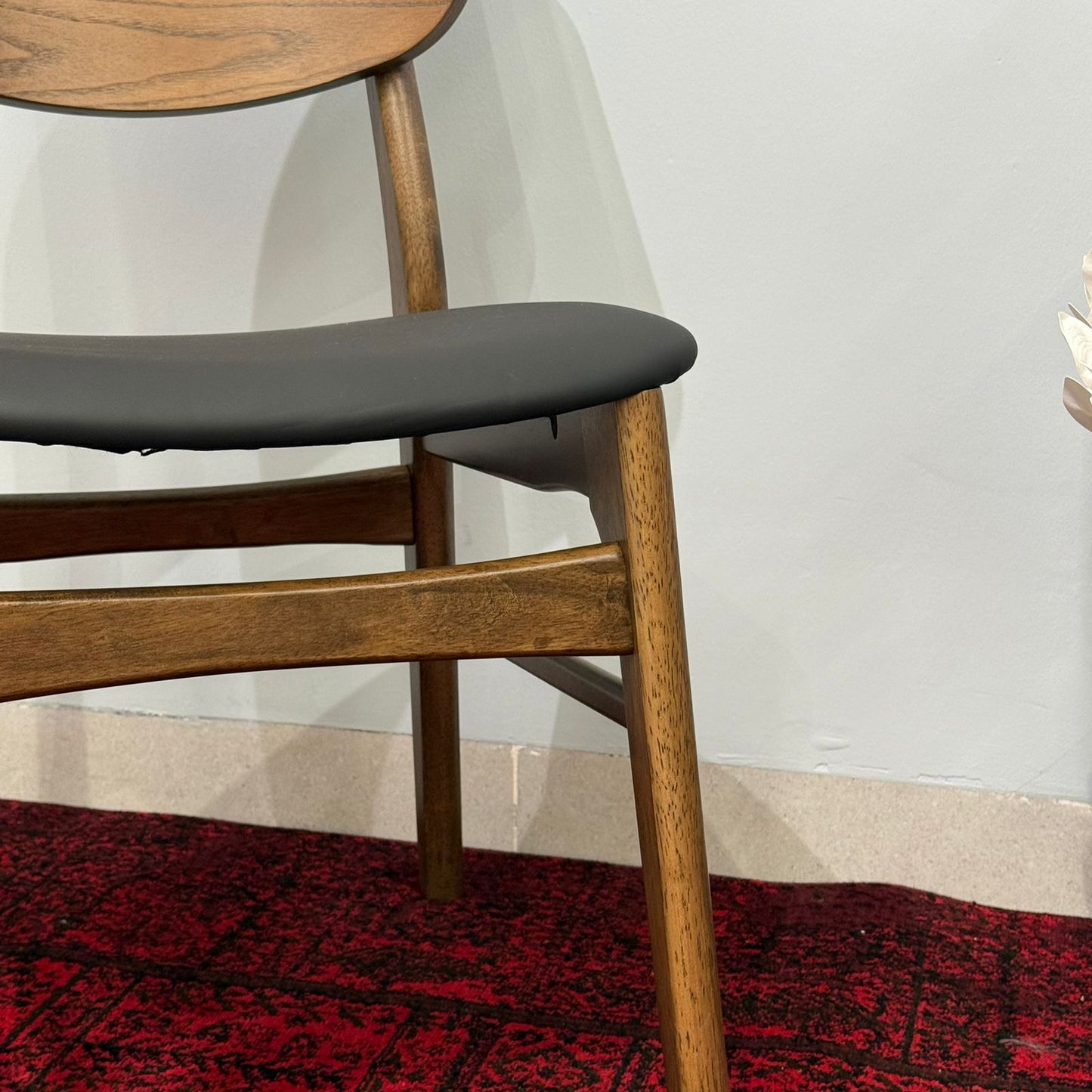 EASON- Modern Wooden Dining Chair with Cushioned Seat
