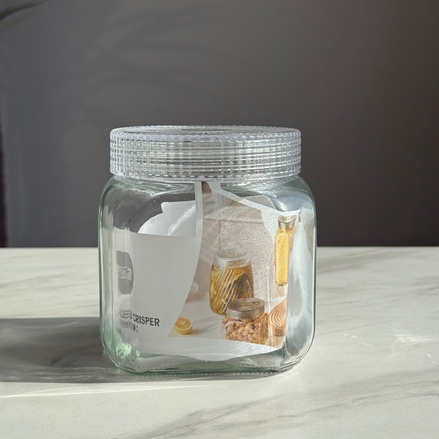 Multi-Purpose Glass Storage Jar