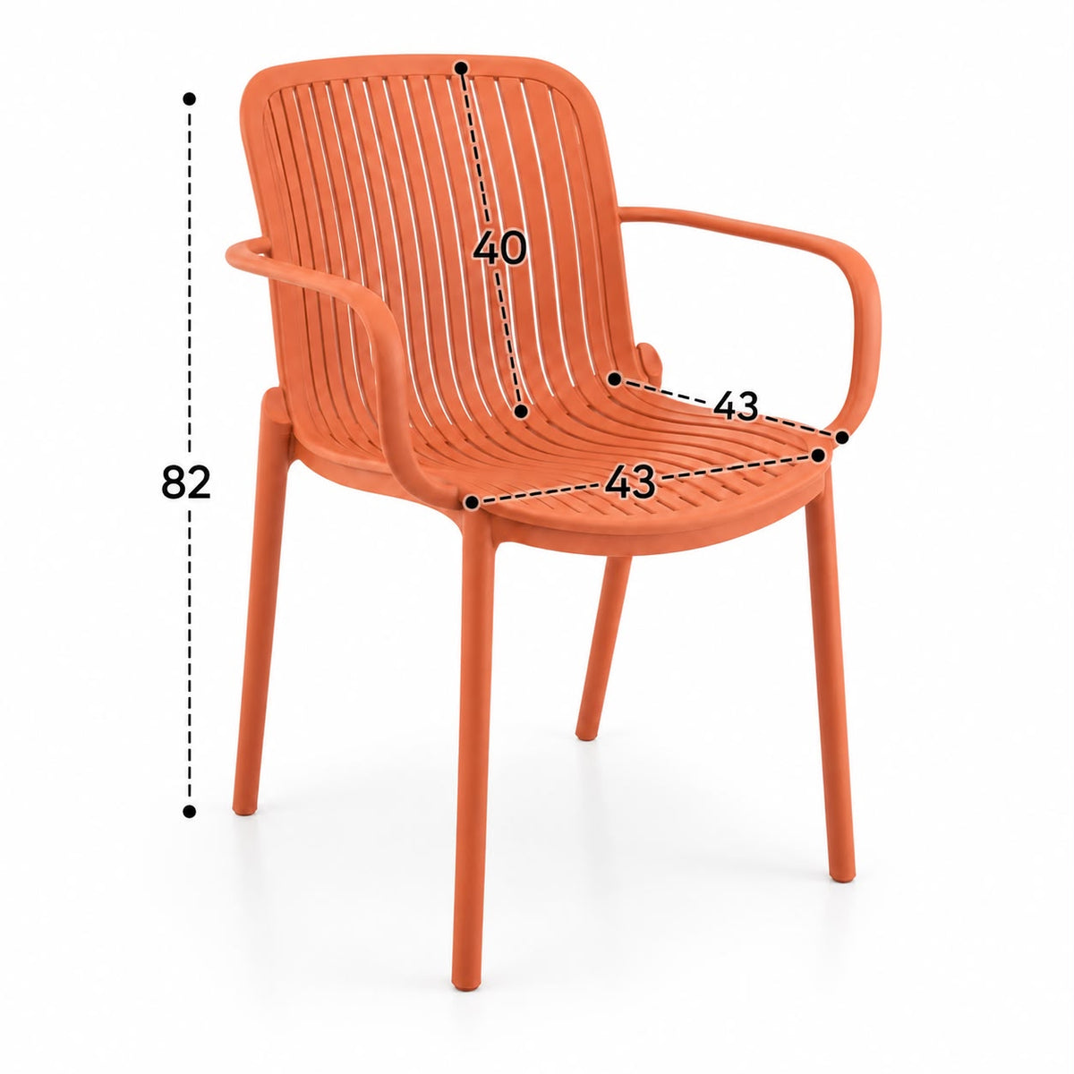 DK-011F – Modern Outdoor Armchair