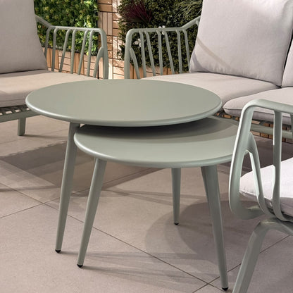 Durable Modern Garden Seating Set - Green
