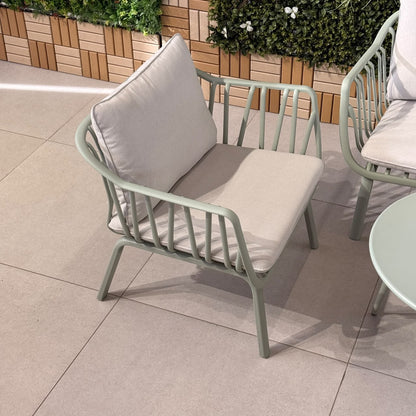 Durable Modern Garden Seating Set - Green