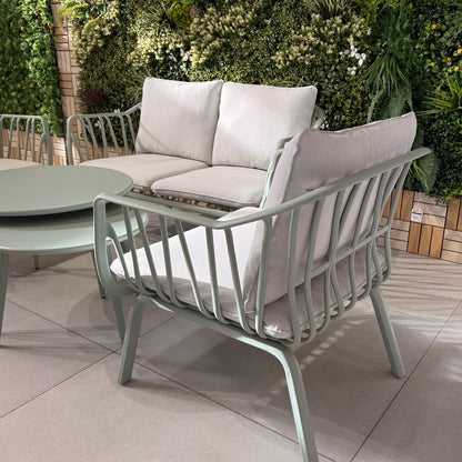 Durable Modern Garden Seating Set - Green