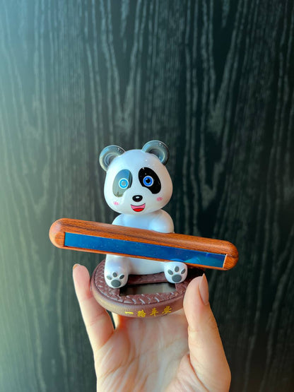 Solar Teddy Bear Number Holder