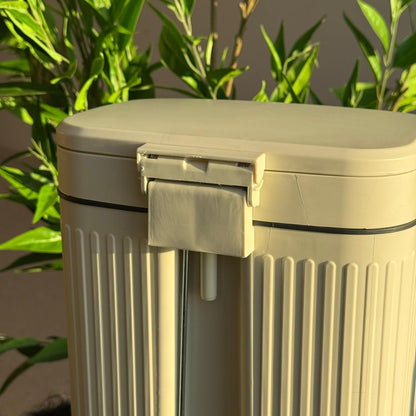 دواسة فاخرة وصندوق قمامة ضغط مع دلو داخلي