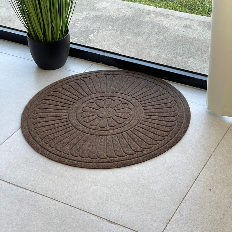 Heavy 75cm Sq-19-2 Circular Door Mat