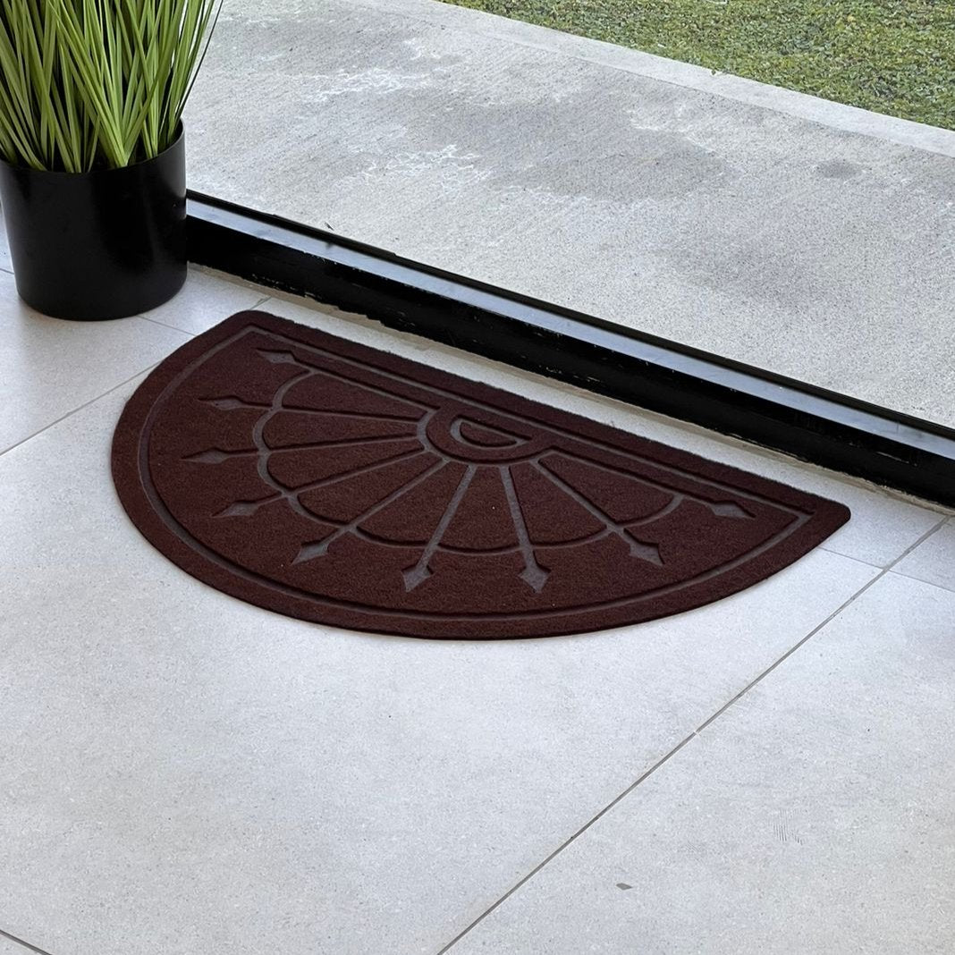 Economy D/14 43x73cm Half Circle Door Mat