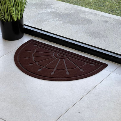 Economy D/14 43x73cm Half Circle Door Mat