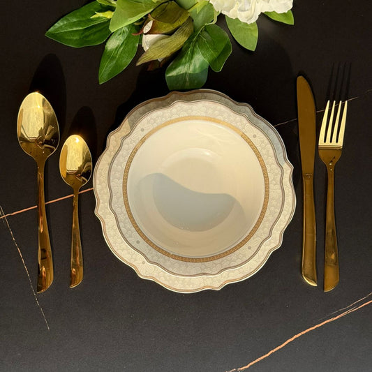 Golden Luxe Elegant Cutlery Collection