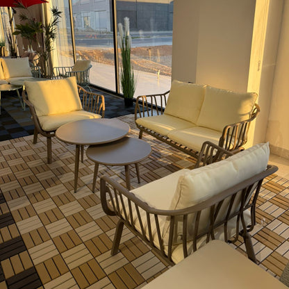 طقم كراسي خارجي بتصميم مودرين