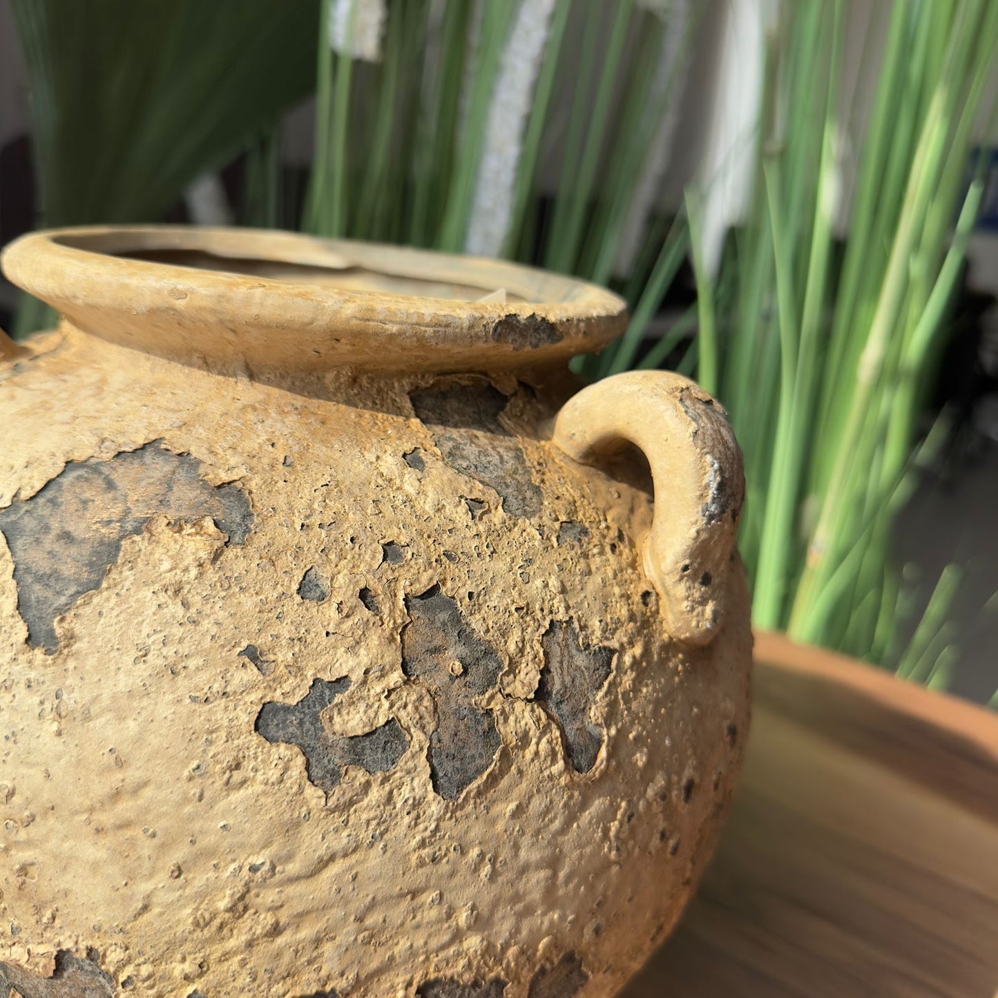 Rustic Terra Duo-Aged Pottery Vases