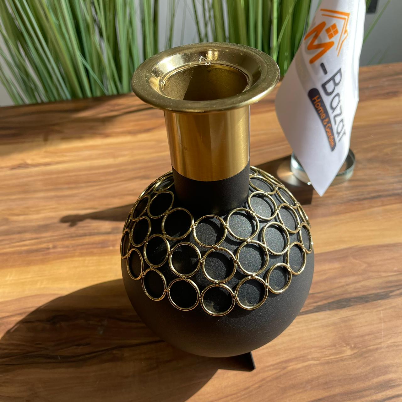 Luxury Modern Metallic Decorative Vase