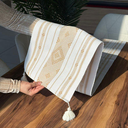 ٣٥ × ٢٢٠سم ڕایەخی سەر مێزی دیکۆراتی شاهانە