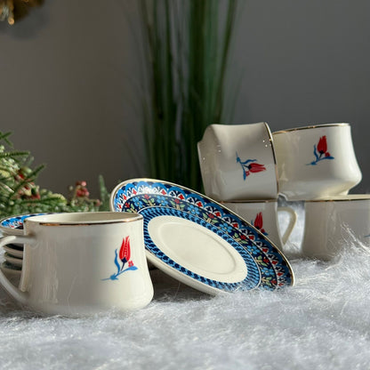 Coffee Cup Set – 6 Piece