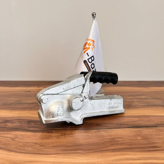 Heavy-Duty Trailer Hitch Cast Coupling - 50mm, 2600Kg Load Capacity