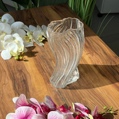 Ripple Flow Glass Vases