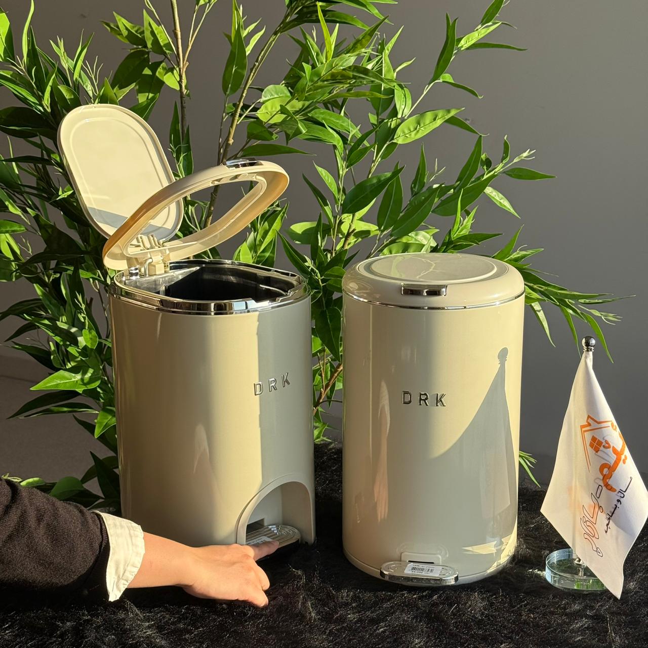 Luxury Durable Pedal & Press Waste Bin With Inner Bucket