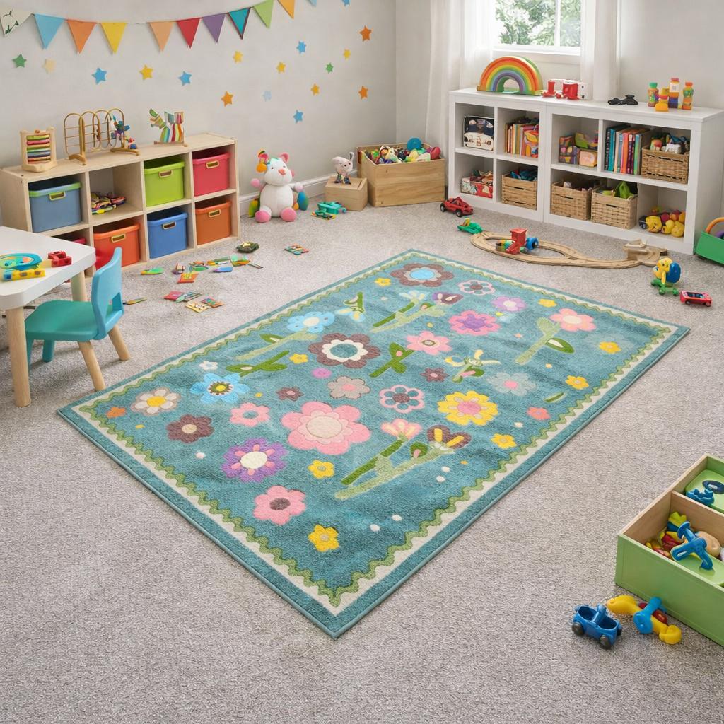 2.25x1.5m Modern Carpets - Cut & Loop Collection